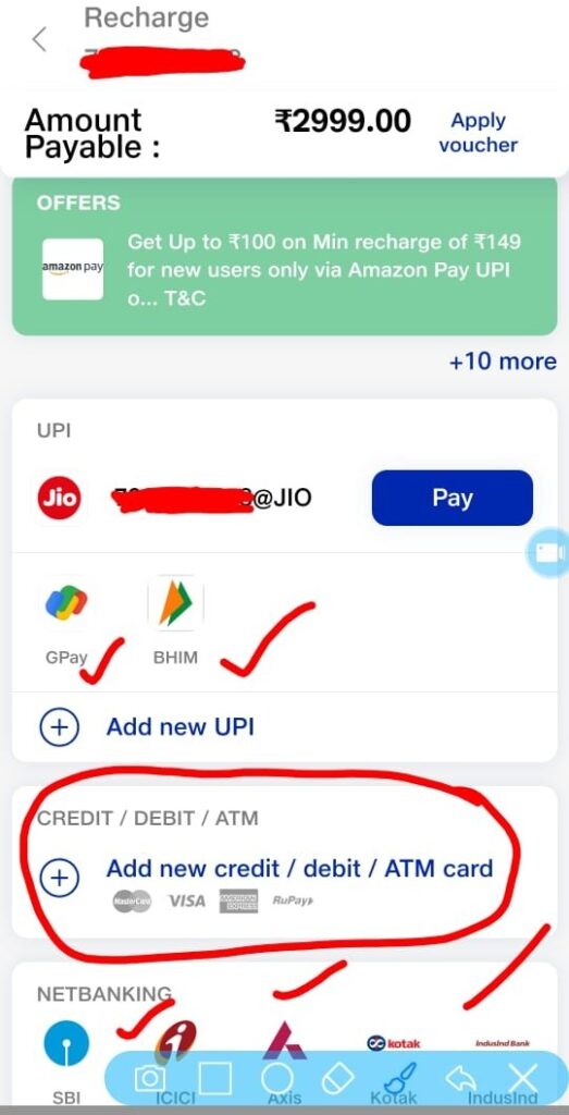 my jio app se mobile recharge kaise kare