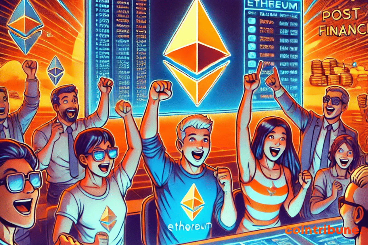 PostFinance, a Swiss public bank, democratizes crypto betting